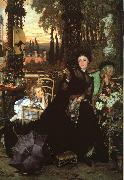 James Tissot Une Veuve  (A Widow) oil painting on canvas